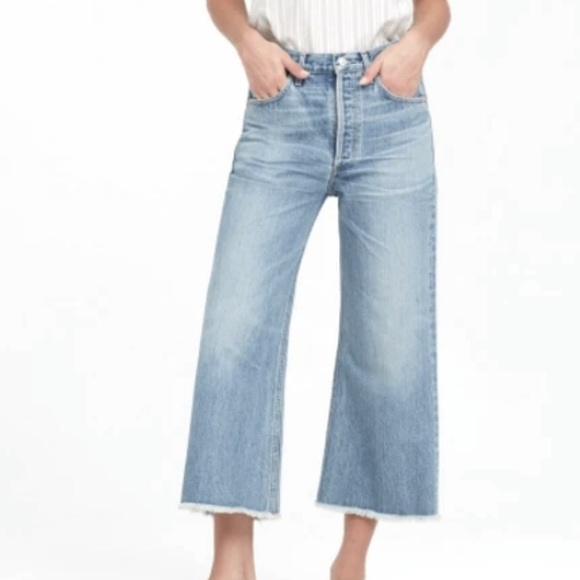 Citizens Of Humanity Denim - Citizens of Humanity Emma wide leg crop